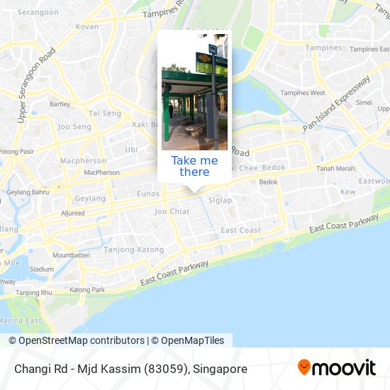 Changi Rd - Mjd Kassim (83059)地图
