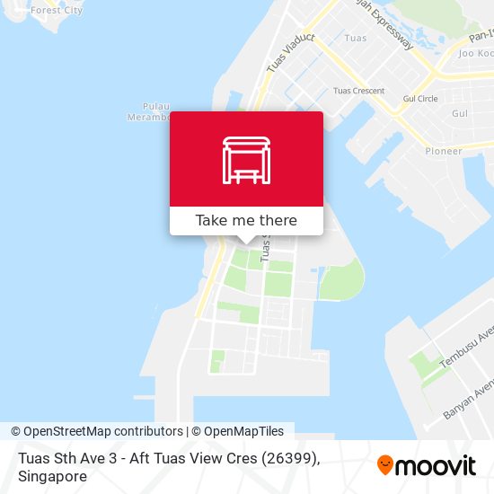 Tuas Sth Ave 3 - Aft Tuas View Cres (26399) map