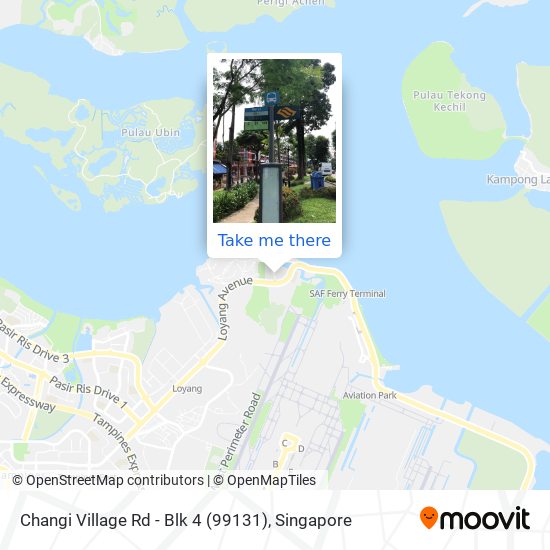 Changi Village Rd - Blk 4 (99131) map