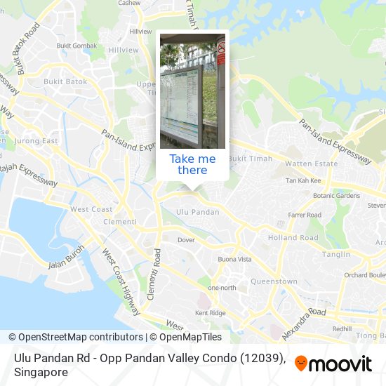 Ulu Pandan Rd - Opp Pandan Valley Condo (12039) map