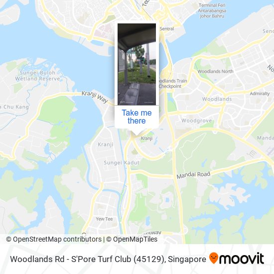 Woodlands Rd - S'Pore Turf Club (45129) map