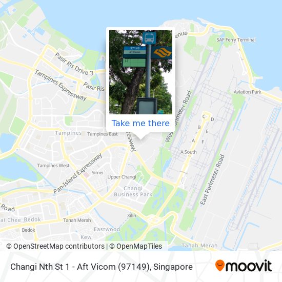Changi Nth St 1 - Aft Vicom (97149) map