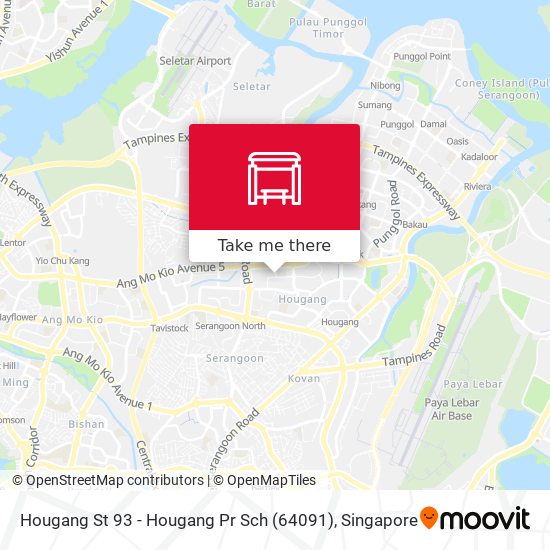 Hougang St 93 - Hougang Pr Sch (64091) map