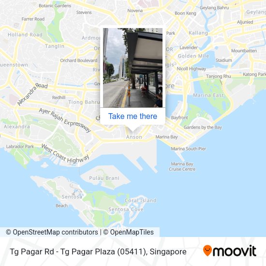 Tg Pagar Rd - Tg Pagar Plaza (05411) map