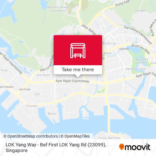 LOK Yang Way - Bef First LOK Yang Rd (23099) map