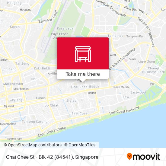 Chai Chee St - Blk 42 (84541)地图