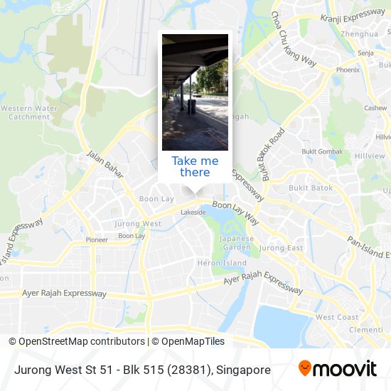 Jurong West St 51 - Blk 515 (28381)地图