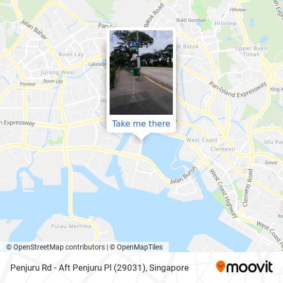 Penjuru Rd - Aft Penjuru Pl (29031) map