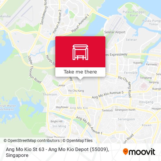 Ang Mo Kio St 63 - Ang Mo Kio Depot (55009) map