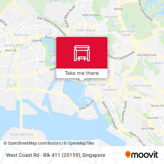 West Coast Rd - Blk 411 (20159)地图