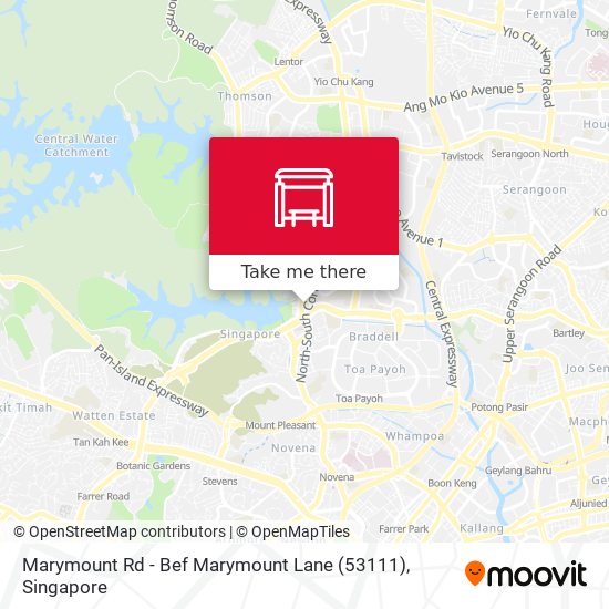 Marymount Rd - Bef Marymount Lane (53111)地图