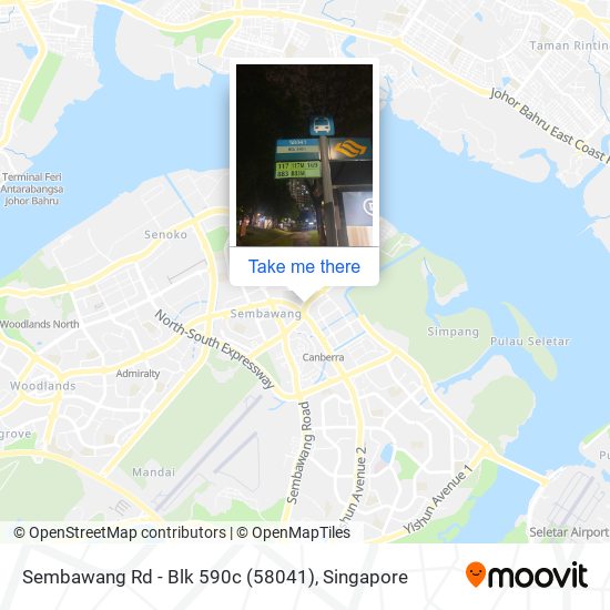 Sembawang Rd - Blk 590c (58041) map