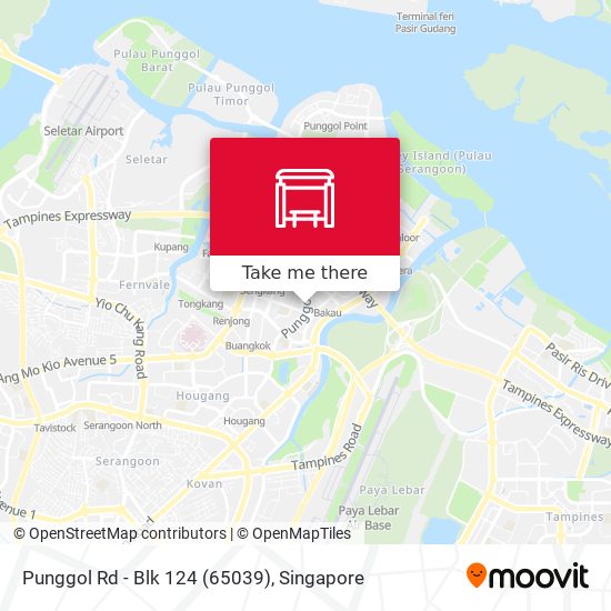 Punggol Rd - Blk 124 (65039)地图