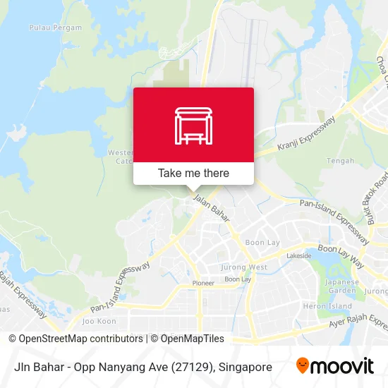 Jln Bahar - Opp Nanyang Ave (27129)地图