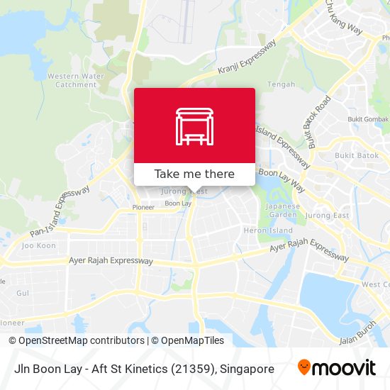 Jln Boon Lay - Aft St Kinetics (21359) map