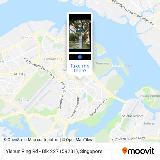 Yishun Ring Rd - Blk 227 (59231)地图