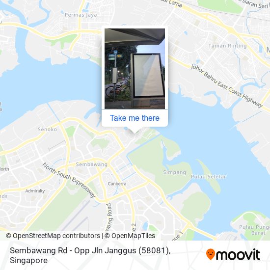 Sembawang Rd - Opp Jln Janggus (58081) map