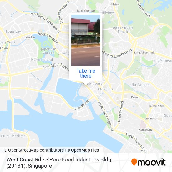 West Coast Rd - S'Pore Food Industries Bldg (20131) map
