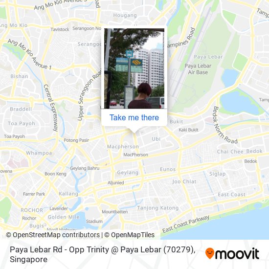 Paya Lebar Rd - Opp Trinity @ Paya Lebar (70279)地图