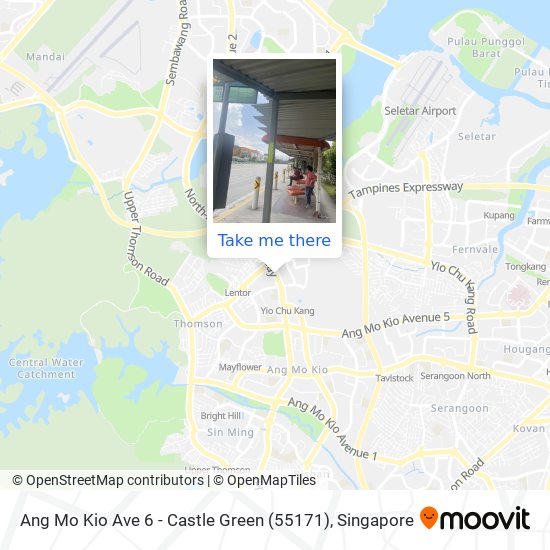 Ang Mo Kio Ave 6 - Castle Green (55171) map