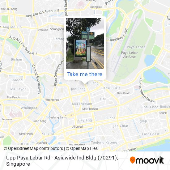 Upp Paya Lebar Rd - Asiawide Ind Bldg (70291) map