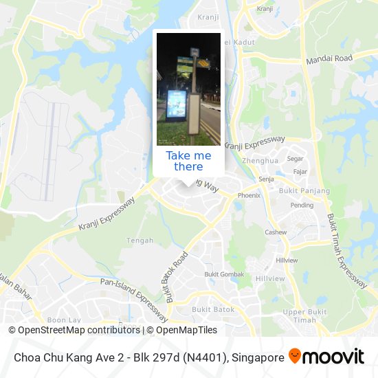 Choa Chu Kang Ave 2 - Blk 297d (N4401) map