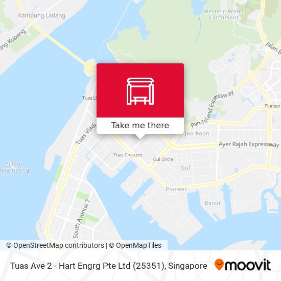 Tuas Ave 2 - Hart Engrg Pte Ltd (25351) map