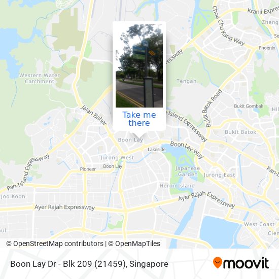 Boon Lay Dr - Blk 209 (21459) map