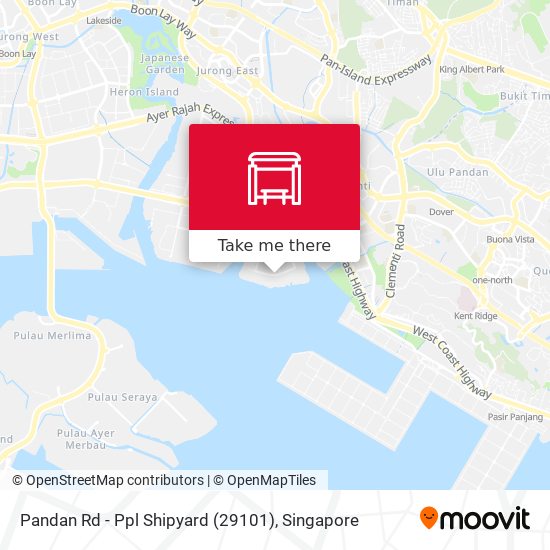 Pandan Rd - Ppl Shipyard (29101) map