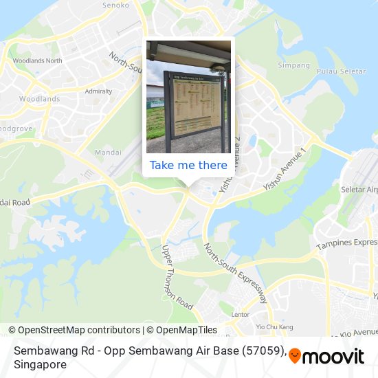 Sembawang Rd - Opp Sembawang Air Base (57059) map