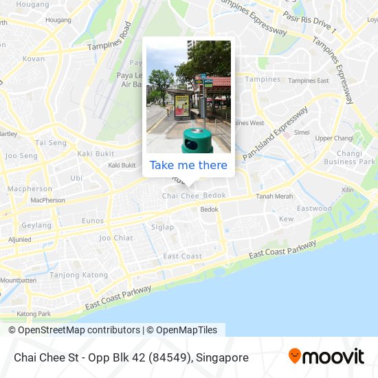 Chai Chee St - Opp Blk 42 (84549)地图