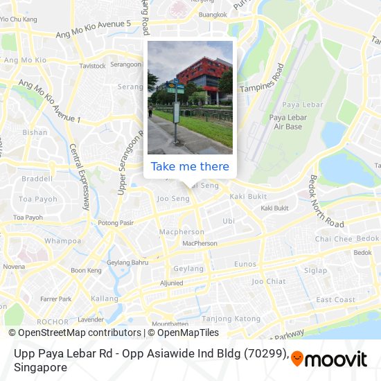 Upp Paya Lebar Rd - Opp Asiawide Ind Bldg (70299) map