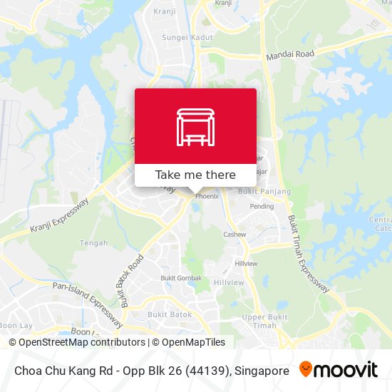 Choa Chu Kang Rd - Opp Blk 26 (44139) map