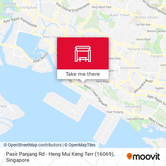 Pasir Panjang Rd - Heng Mui Keng Terr (16069) map