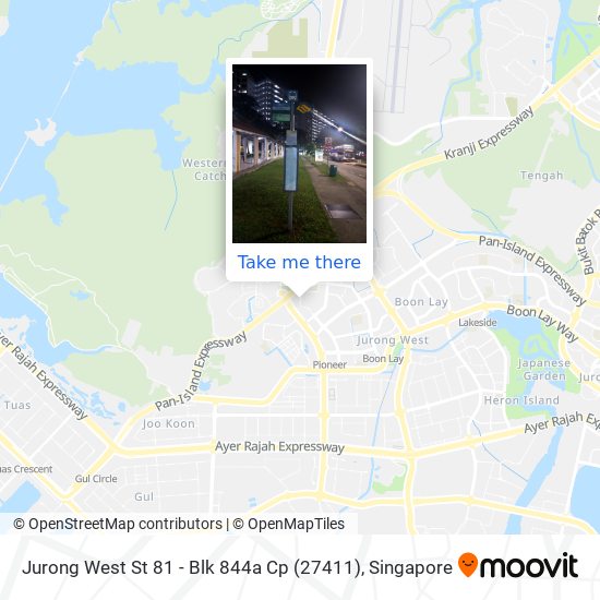 Jurong West St 81 - Blk 844a Cp (27411) map