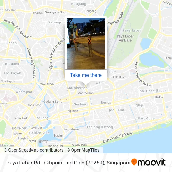 Paya Lebar Rd - Citipoint Ind Cplx (70269) map