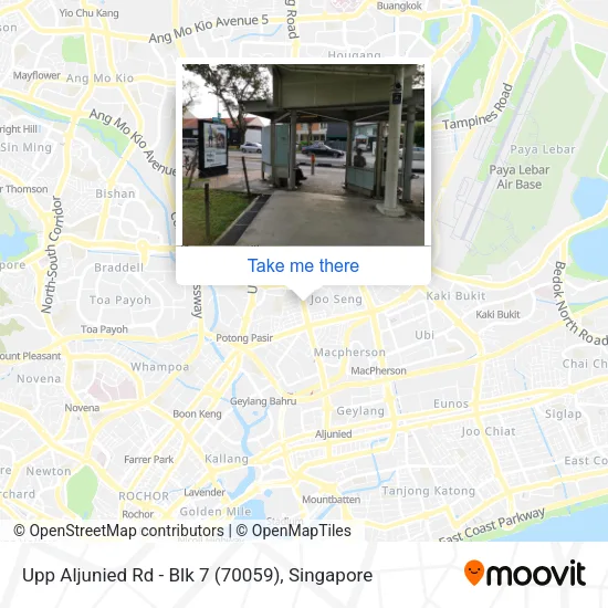 Upp Aljunied Rd - Blk 7 (70059)地图
