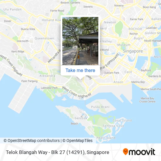 Telok Blangah Way - Blk 27 (14291)地图
