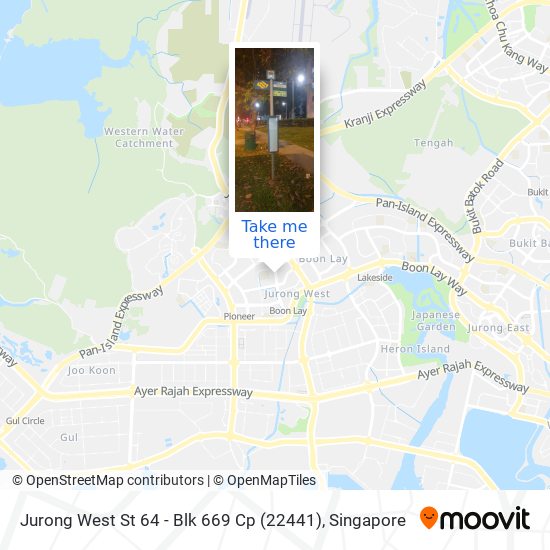 Jurong West St 64 - Blk 669 Cp (22441) map
