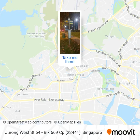 Jurong West St 64 - Blk 669 Cp (22441)地图