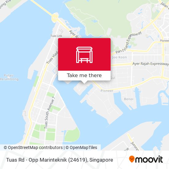 Tuas Rd - Opp Marinteknik (24619) map