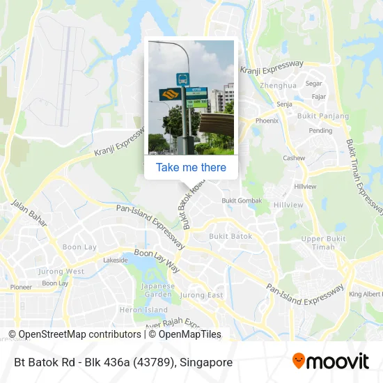 Bt Batok Rd - Blk 436a (43789) map