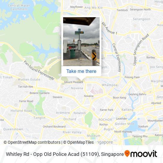 Whitley Rd - Opp Old Police Acad (51109)地图