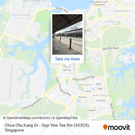 Choa Chu Kang Dr - Opp Yew Tee Stn (45329) map