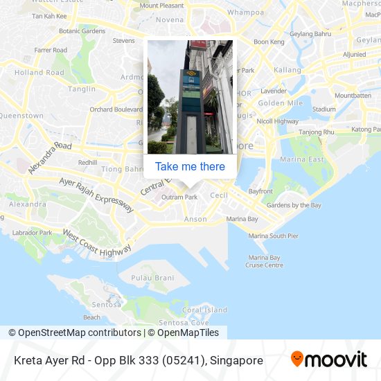 Kreta Ayer Rd - Opp Blk 333 (05241) map
