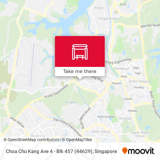 Choa Chu Kang Ave 4 - Blk 457 (44629)地图