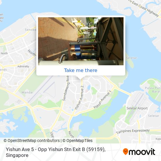 Yishun Ave 5 - Opp Yishun Stn Exit B (59159)地图