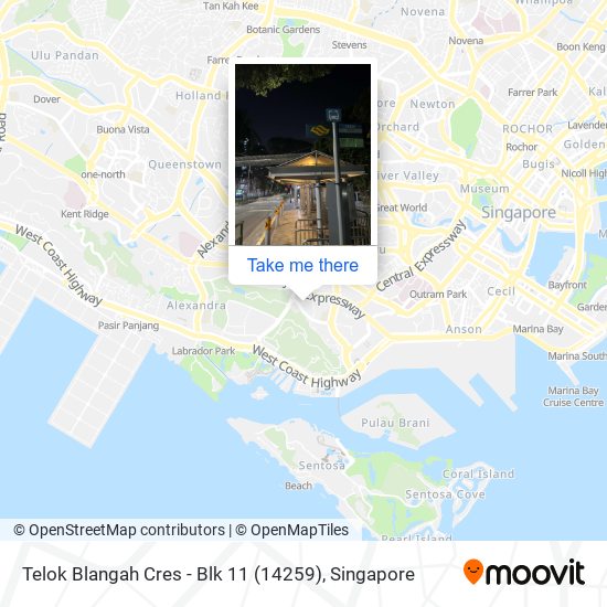 Telok Blangah Cres - Blk 11 (14259)地图