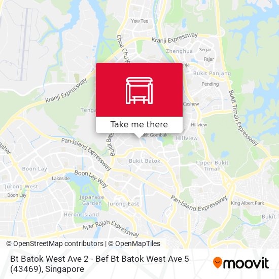 Bt Batok West Ave 2 - Bef Bt Batok West Ave 5 (43469) map
