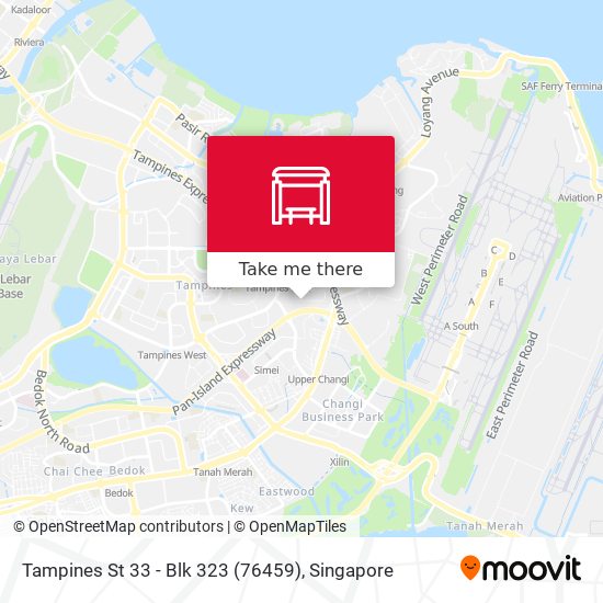 Tampines St 33 - Blk 323 (76459) map